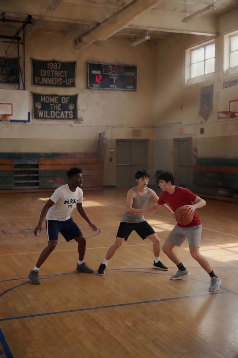 High school basketball recruit choosing a college
